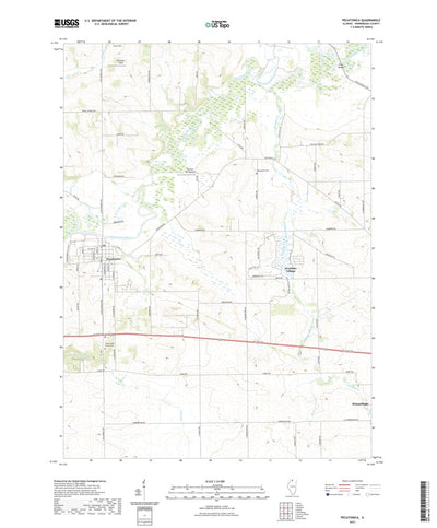 United States Geological Survey Pecatonica, IL (2021, 24000-Scale) digital map