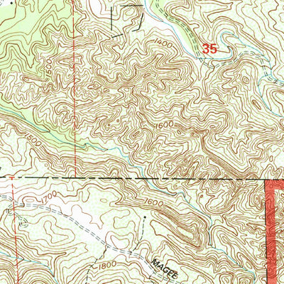 United States Geological Survey Pechanga, CA (1997, 24000-Scale) digital map