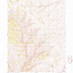 United States Geological Survey Peck Canyon, UT (1968, 24000-Scale) digital map