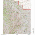 United States Geological Survey Peck Canyon, UT (1998, 24000-Scale) digital map