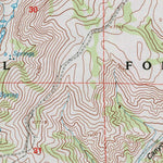 United States Geological Survey Peck Canyon, UT (1998, 24000-Scale) digital map