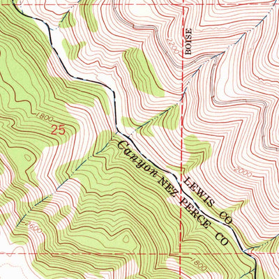 United States Geological Survey Peck, ID (1967, 24000-Scale) digital map