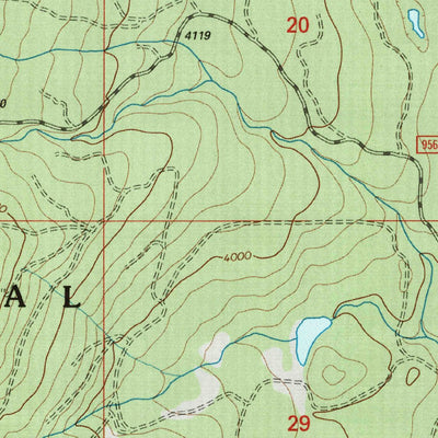 United States Geological Survey Peck Lake, MT (1994, 24000-Scale) digital map