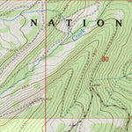 United States Geological Survey Peck Lake, MT (1994, 24000-Scale) digital map