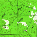 United States Geological Survey Peck Lake, NY (1962, 24000-Scale) digital map