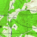United States Geological Survey Peck Lake, NY (1962, 24000-Scale) digital map