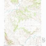 United States Geological Survey Peck Mesa, CO (1986, 24000-Scale) digital map