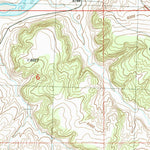United States Geological Survey Peck Mesa, CO (1986, 24000-Scale) digital map