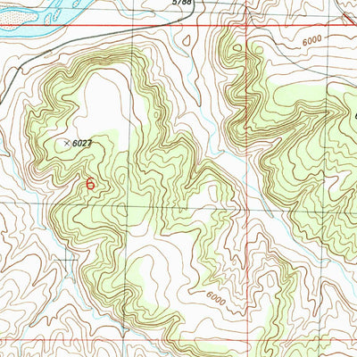 United States Geological Survey Peck Mesa, CO (1986, 24000-Scale) digital map