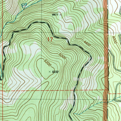 United States Geological Survey Peck Mountain, ID (2004, 24000-Scale) digital map
