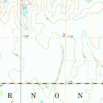 United States Geological Survey Peckham, OK-KS (1968, 24000-Scale) digital map