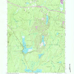 United States Geological Survey Pecks Pond, PA (1966, 24000-Scale) digital map
