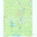 United States Geological Survey Pecks Pond, PA (1997, 24000-Scale) digital map