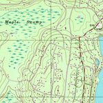 United States Geological Survey Pecks Pond, PA (1997, 24000-Scale) digital map