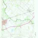 United States Geological Survey Pecos East, TX (1963, 24000-Scale) digital map