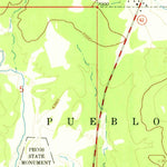 United States Geological Survey Pecos, NM (1961, 24000-Scale) digital map