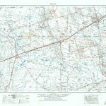 United States Geological Survey Pecos, TX (1954, 250000-Scale) digital map