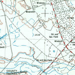 United States Geological Survey Pecos, TX (1954, 250000-Scale) digital map