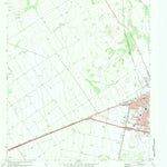 United States Geological Survey Pecos West, TX (1971, 24000-Scale) digital map
