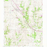 United States Geological Survey Peculiar, MO (1954, 24000-Scale) digital map