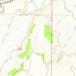 United States Geological Survey Pedernal Creek, NM (1966, 24000-Scale) digital map