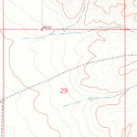 United States Geological Survey Pedernal Mountain, NM (1978, 24000-Scale) digital map