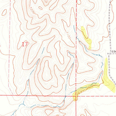 United States Geological Survey Pedernal Mountain, NM (1978, 24000-Scale) digital map