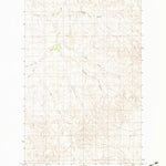 United States Geological Survey Pedigo Coulee, MT (1983, 24000-Scale) digital map