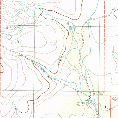 United States Geological Survey Pedregosa Mountains East, AZ (1986, 24000-Scale) digital map