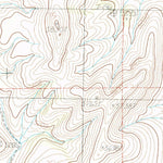 United States Geological Survey Pedregosa Mountains East, AZ (1986, 24000-Scale) digital map