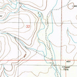 United States Geological Survey Pedregosa Mountains East, AZ (1996, 24000-Scale) digital map