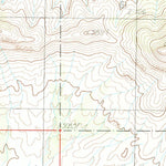 United States Geological Survey Pedregosa Mountains West, AZ (1986, 24000-Scale) digital map