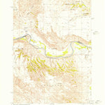 United States Geological Survey Pedro NW, SD (1955, 24000-Scale) digital map