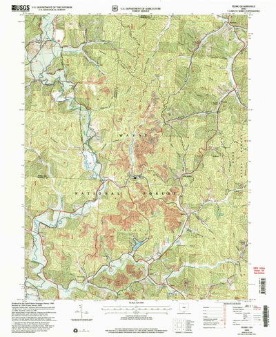 United States Geological Survey Pedro, OH (2002, 24000-Scale) digital map