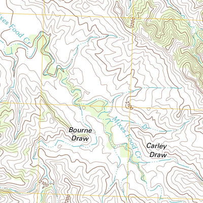 United States Geological Survey Pedro, SD (2012, 24000-Scale) digital map