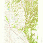 United States Geological Survey Pedro, WY (1972, 24000-Scale) digital map