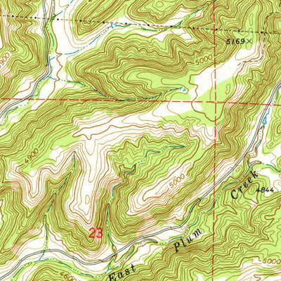 United States Geological Survey Pedro, WY (1972, 24000-Scale) digital map