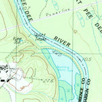 United States Geological Survey Pee Dee, SC (1986, 24000-Scale) digital map