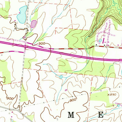 United States Geological Survey Peebles, OH (1961, 24000-Scale) digital map