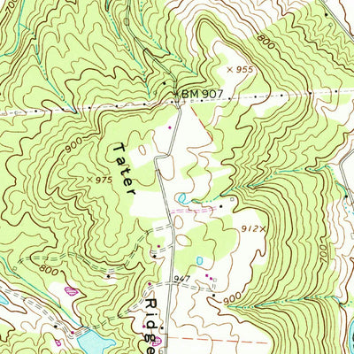 United States Geological Survey Peebles, OH (1961, 24000-Scale) digital map