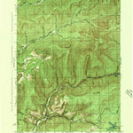 United States Geological Survey Peekamoose Mountain, NY (1943, 31680-Scale) digital map