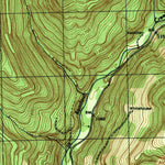 United States Geological Survey Peekamoose Mountain, NY (1943, 31680-Scale) digital map