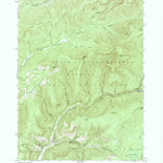 United States Geological Survey Peekamoose Mountain, NY (1969, 24000-Scale) digital map