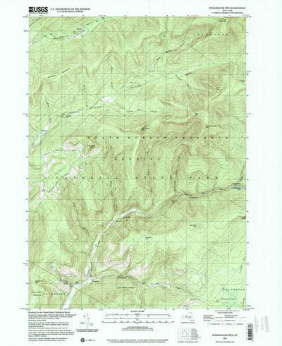 United States Geological Survey Peekamoose Mountain, NY (1997, 24000-Scale) digital map