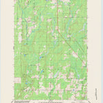 United States Geological Survey Peeksville, WI (1984, 24000-Scale) digital map