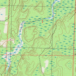 United States Geological Survey Peeksville, WI (1984, 24000-Scale) digital map