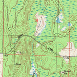 United States Geological Survey Peeksville, WI (1984, 24000-Scale) digital map