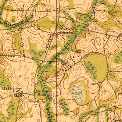 United States Geological Survey Peeples, SC-GA (1920, 62500-Scale) digital map