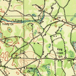 United States Geological Survey Peeples, SC-GA (1943, 62500-Scale) digital map