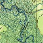 United States Geological Survey Peeples, SC-GA (1943, 62500-Scale) digital map